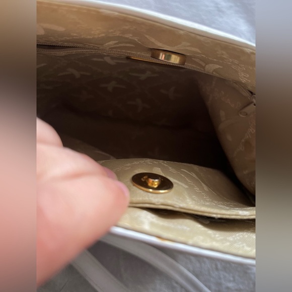 Paloma Picasso White Shoulder Purse - Picture 16 of 16